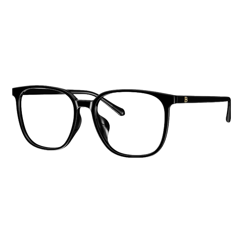 BOLON Eyeglasses, Trendy Face-Flattering Large Frame Optical Myopia Glasses, Lightweight BJ5129B10 for Men And Wome