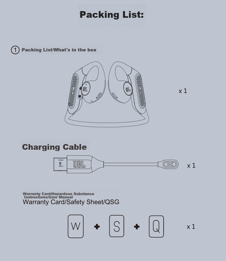 JBL [Liang Jingkun's Choice] Nearbuds2 Music Windstorm 2nd Generation Open Wireless Bluetooth Earphones, Non-In And Non-Ear-Hook Style, Not Bone Conduction, for Sports And Running, Black 14