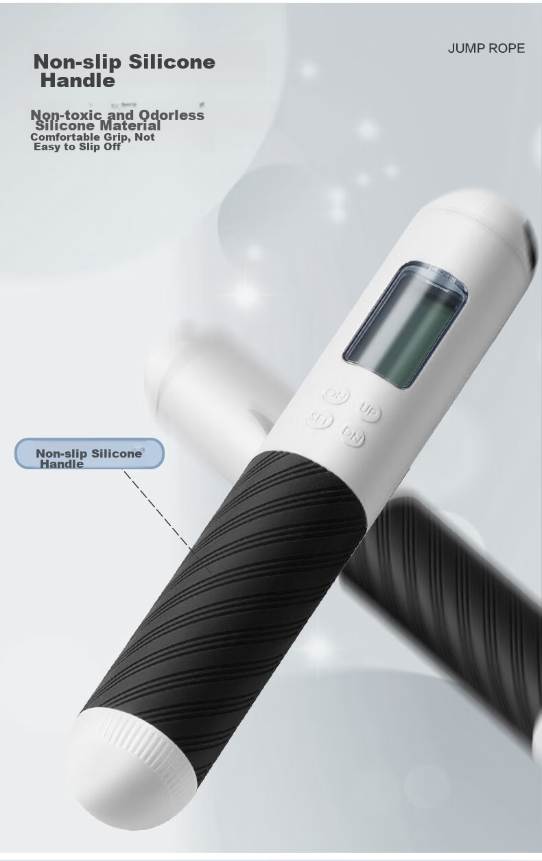ANTA Jump Rope for Middle School Entrance Exam, Smart Electronic Counter Model for Students, Professional Speed Competition for Middle School And Adults, Black 8