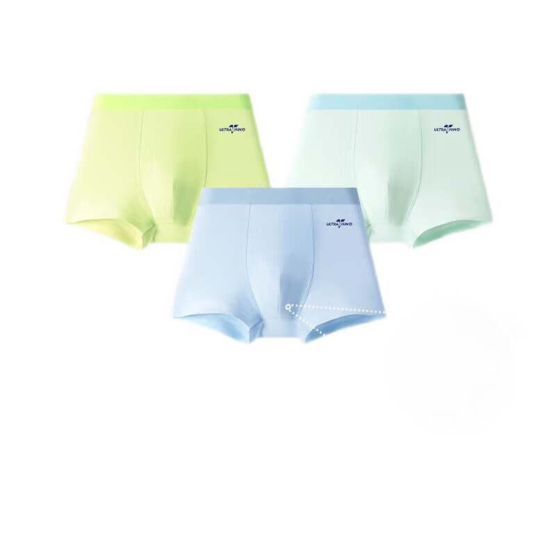 Jiusuiban Children's Underwear, Boys' 80 Modal Lightweight Boxer Briefs, Youth Antibacterial Sports Shorts, 405044Z