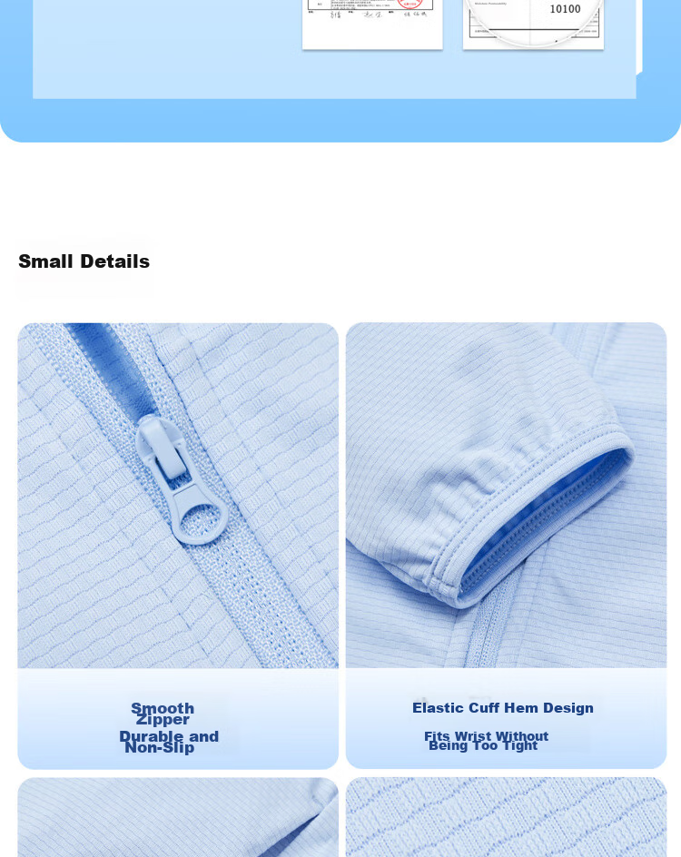 TOREAD Flagship Children's Sun Protection Clothing for Boys And Girls, Summer Sun Protection Jacket Outerwear Skin-Friendly Clothing, White, Size 150 10