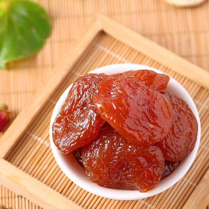 华味亨  杏脯100g/袋蜜饯果干 健康零食水果干红杏果脯杏脯果干