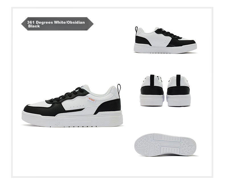 361° Women's Sneakers Soda 3 Spring And Summer Couple Retro Thick-Soled Casual Skateboard Shoes for Women 682516615-4 54