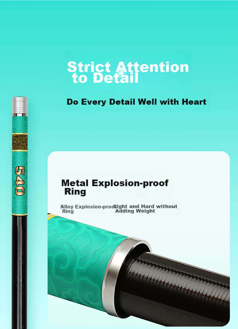 Diaoyuwang Lightweight Dragon Year Commemorative Edition Ultra-Hard Thin Fishing Rod for Carp And Wild Fishing 12