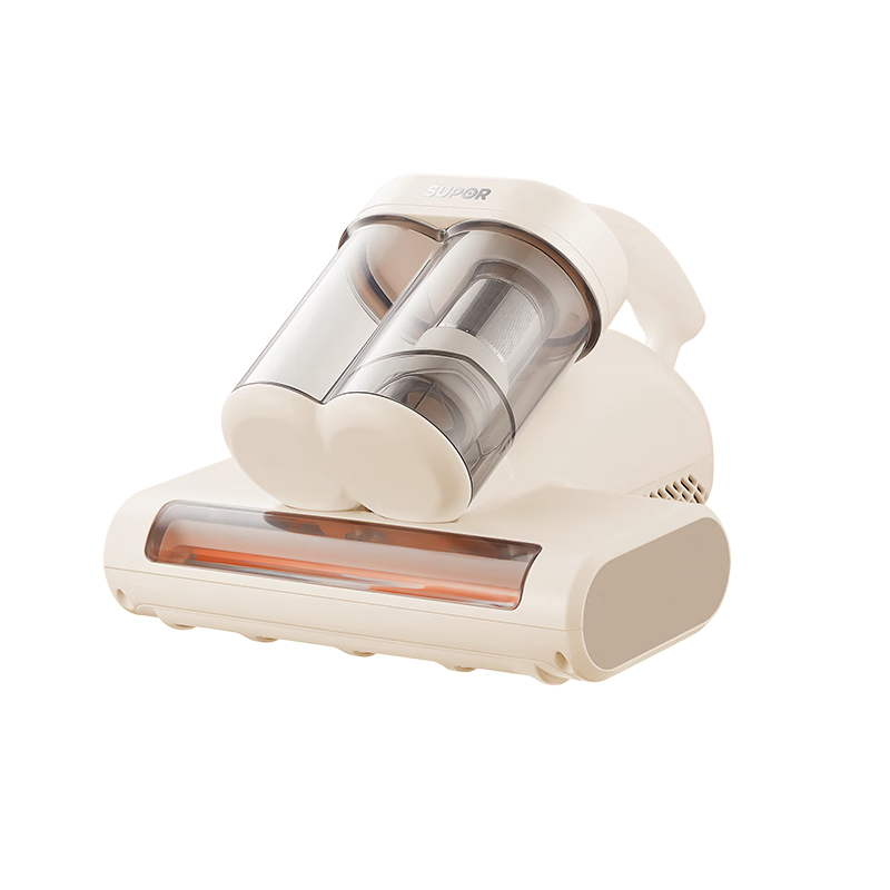 SUPOR Mite Remover Bed Vacuum Cleaner All-In Machine with Ultrasonic Mite Suppression, High Suction Power for Bed, UV Sterilization, High Temperature Three-Dimensional Hot Air Mite Removal Device ERC-TT07S