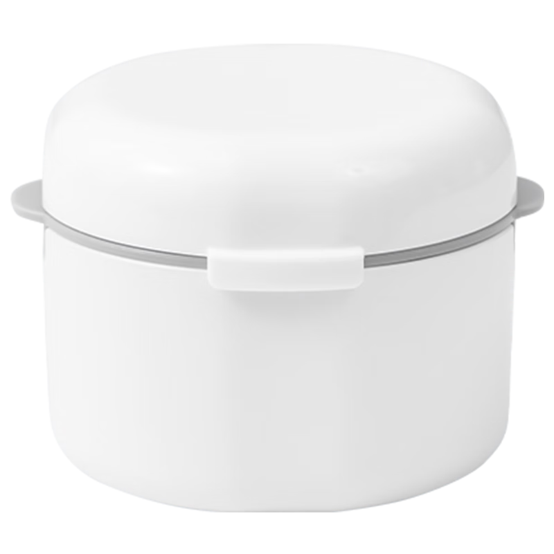 Daisy Leaf Retainer Storage and Cleaning Box Orthodontic Appliance Case Denture Cleaning Box