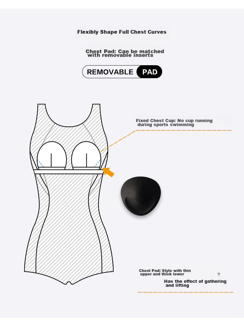 BALNEAIRE High-End Sun Protection Holiday Beach Women's Boyshort Chlorine-Resistant Swimsuit Slimming Professional Swimwear 61485 XL 11