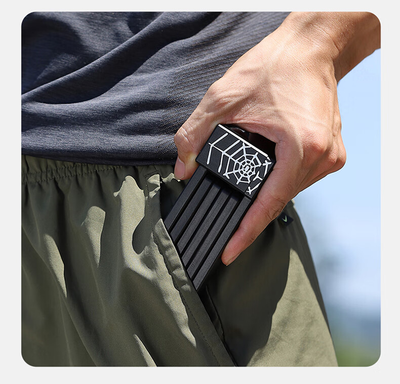 WestBiking Bicycle Lock, Anti-Theft Folding Lock, Joint Lock, Portable, Black 2