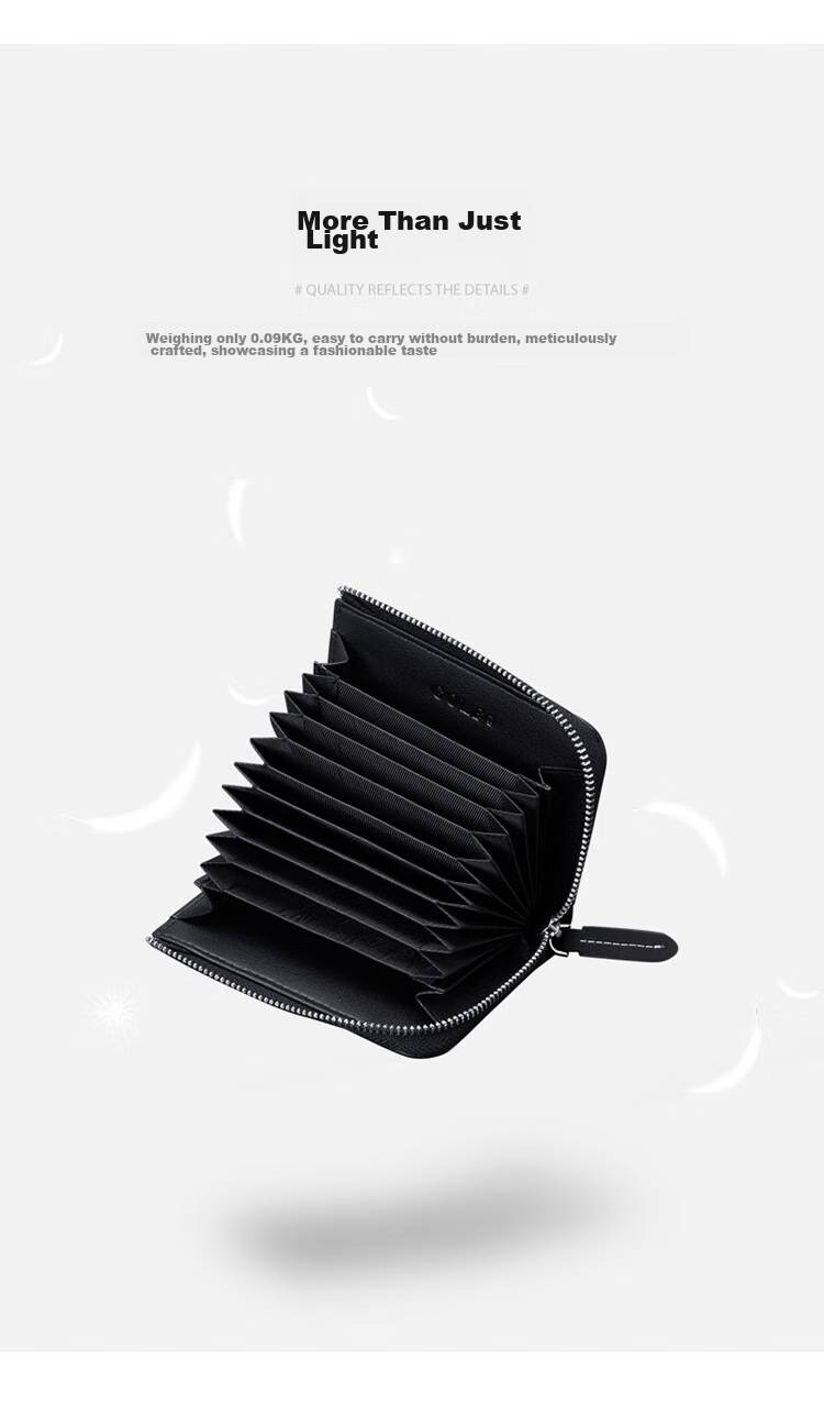 GOLF Multi-Card Holder for Men, Bank Card Holder, Coin Purse, Card Case, Business Card Holder, Gift Box Set, Present for Boyfriend 5