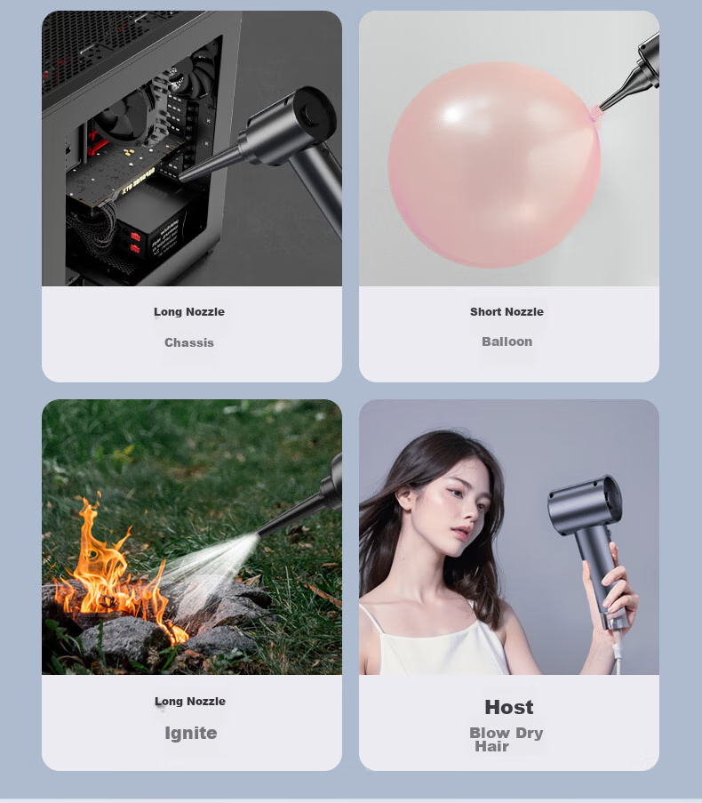 HELLOLEIBOO Car Vacuum Cleaner Handheld Small Powerful Suction Automotive Home Use Portable Cordless High Power 19