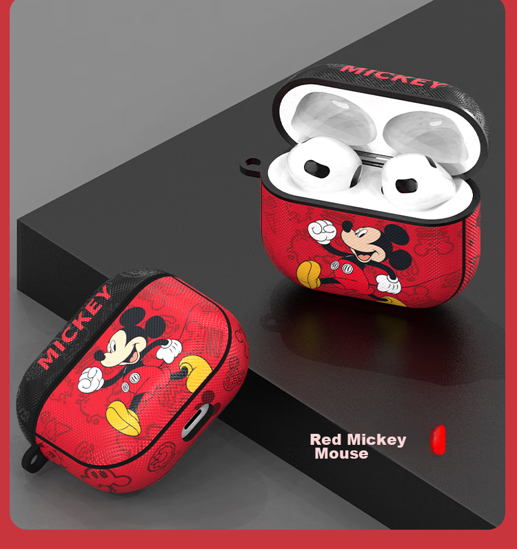 ESCASE AirPods Third Generation Protective Case, Apple Third Generation Earphone Case, Bluetooth Box Cartoon Wireless Silicone Texture Soft Trendy Earphone Accessory, Men's Personalized Creative Full Body Style, Gray 14