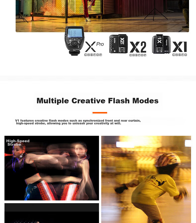 Godox V1 Flash, DSLR Camera External Hot Shoe Light, Lithium Battery, High-Speed TTL Photography Hot Shoe Light, Portable Pocket Light (Sony Version) 10