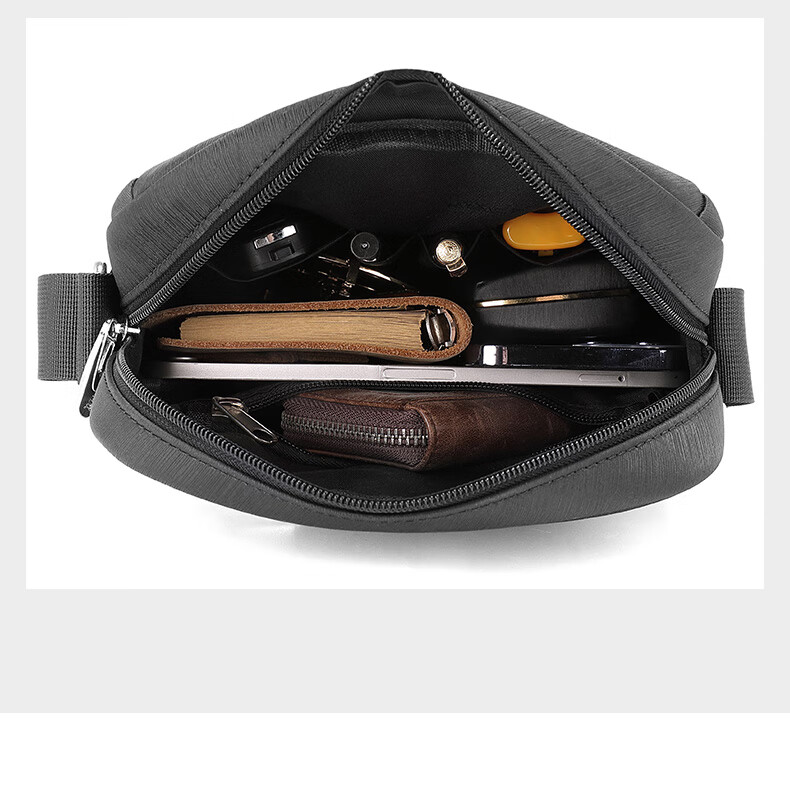 MEXICAN Men's Travel Shoulder Crossbody Bag, Phone Backpack, Cycling Fashion Commuter Messenger Bag, Large Capacity Birthday Gift 2