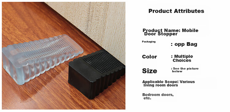JAJALIN Door Stopper, Travel Card Holder, Anti-Theft Device for Hotels And Rental Apartments, Stainless Steel Travel Accessory 2
