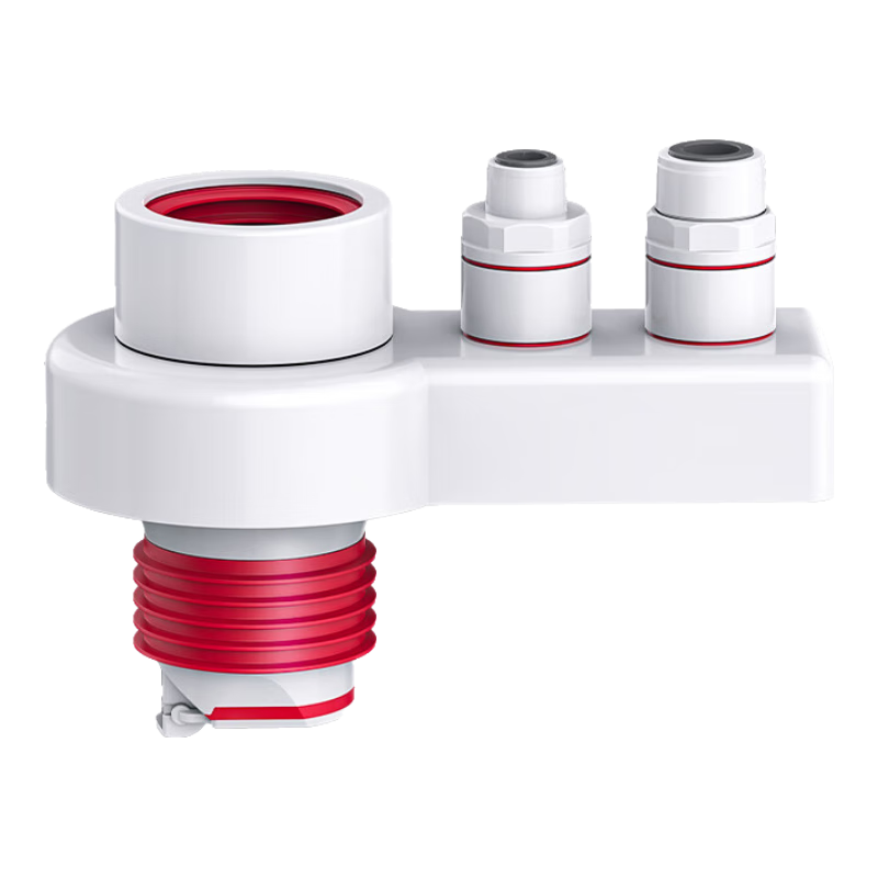 Haili Kitchen Sink Three-Way Anti-Odor Sealing Device, Sink Water Purifier Pre-Filter Drainage Pipe Multifunctional Connector CF