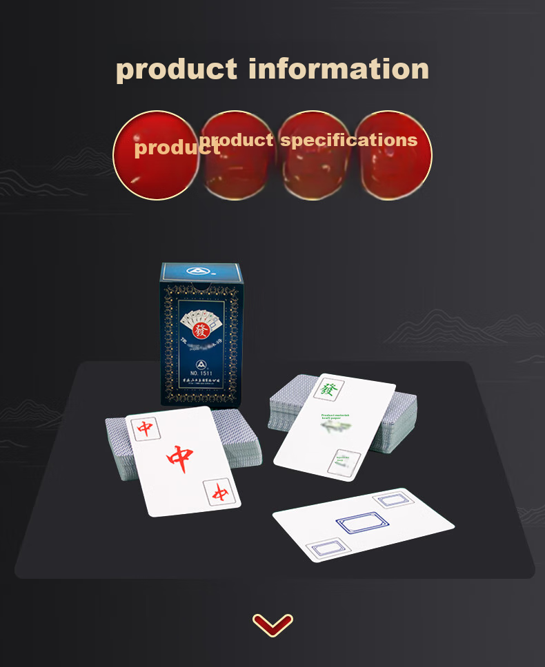 AAA Playing Cards, Mahjong Cards, AAA Playing Cards, Frosted Entertainment Travel Playing Cards, Mahjong Cards, 5 Decks, One Deck with 144 Cards 7