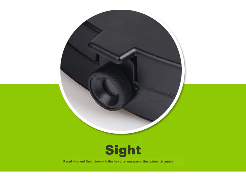 BIJIA Multifunctional Professional Compass, Outdoor Hiking Compass, Geological Compass with Fluorescent Ring, High Precisio 8