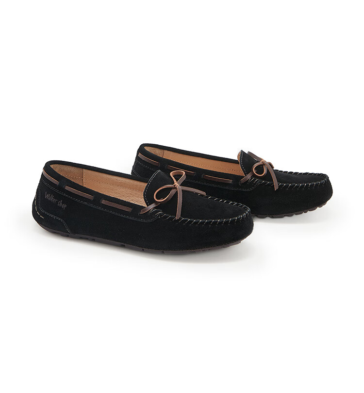 Walker Shop Aokasuo Casual Shoes for Women, Single Shoes, Soft-Soled Loafers for Office, Slip-On Flat Loafers for Women C131016 19