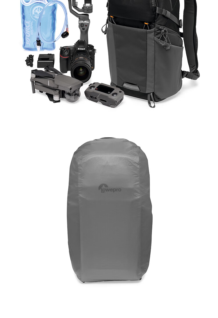 LOWEPRO Photo Active BP 300 AW Pulsar Series Large Outdoor DSLR Camera Backpack for Canon Sony Digital Mirrorless Cameras Men Black Blue LP37253-PWW 12