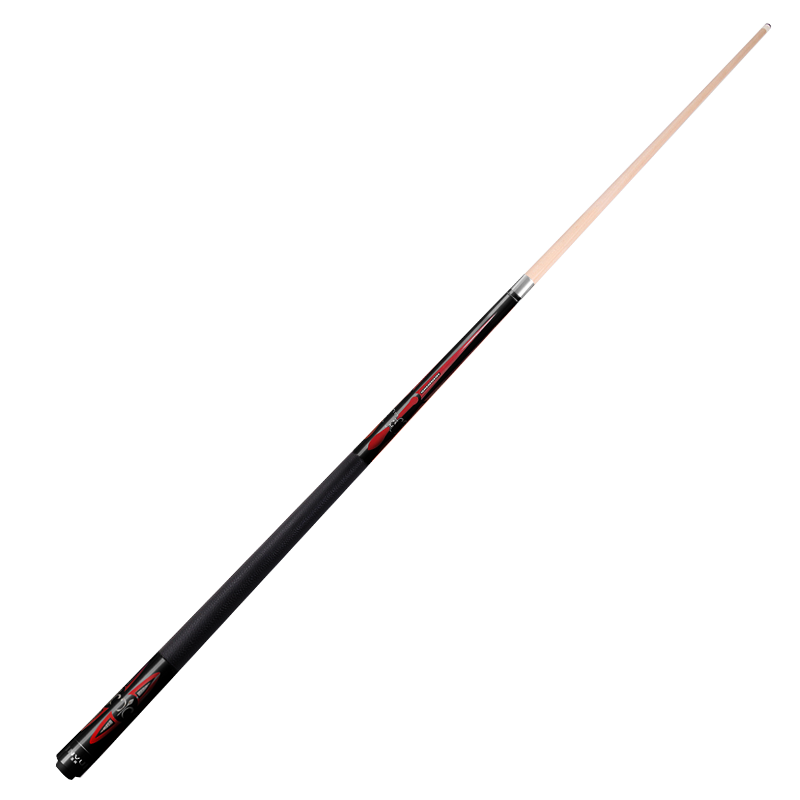 INVUI Pool Cue, Big Tip Cue, Black Eight Chinese Style, 8-Ball Cue, 9-Ball 16-Color American Double Joint Pool Cue, Z-08