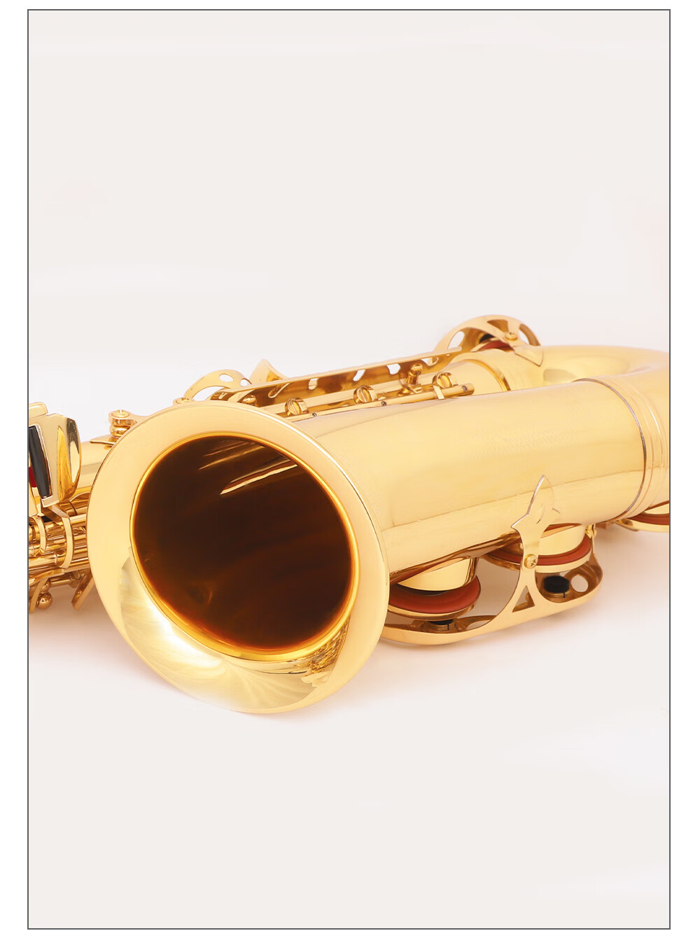 Jinbao Alto Saxophone JBWAS-10 Double Rib Keys Professional Performance Saxophone Beginner Wind Instrument 8