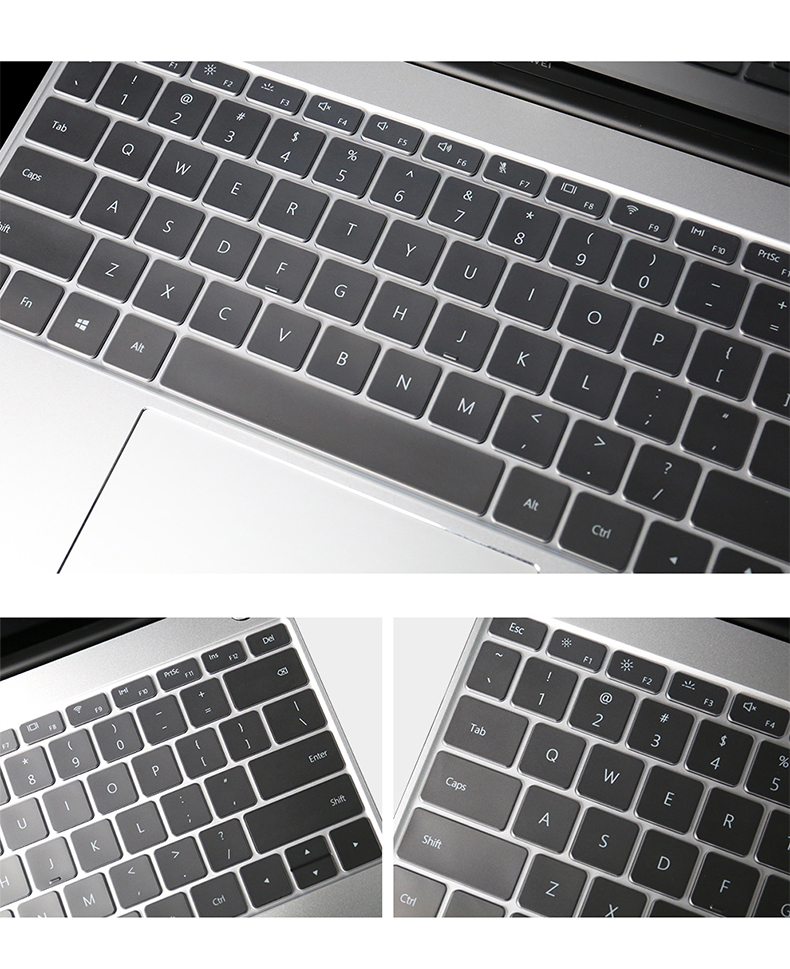 Jiasu Keyboard Cover for Huawei MateBook 13, 13-Inch Laptop Keyboard Protector, Dustproof, Waterproof, High Transparency, Thin, Protective Film for Keyboard 1