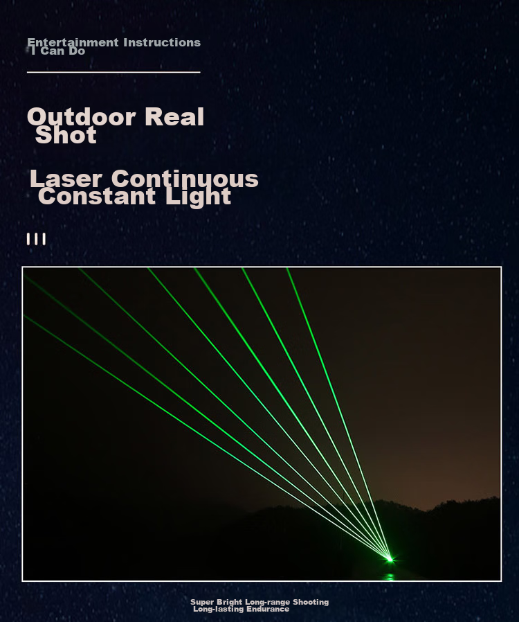 SHENYU High-Power Laser Pointer, Green Light, Long-Range, High-Brightness, Rechargeable, for Outdoor Sales, Sand Table, Teaching Pointer, Laser Pen V97 6
