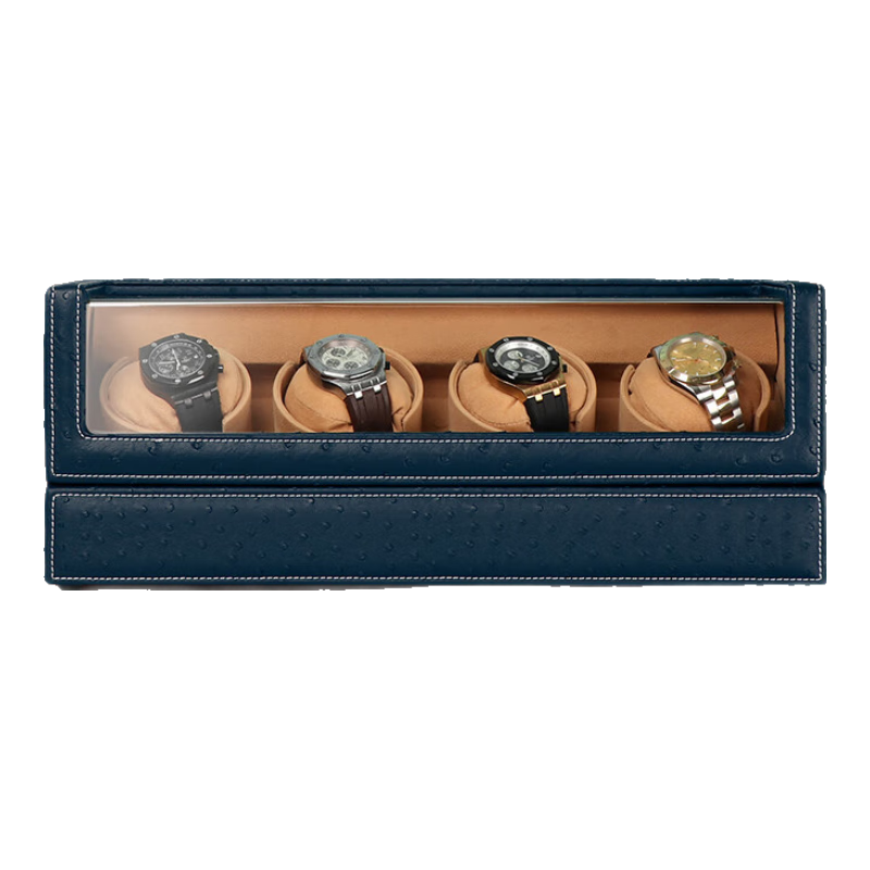 DrikLux Watch Winder, Automatic Mechanical Watch Shaker, Home Quiet Anti-Magnetic Watch Storage Box, Gift for Husband on New Year