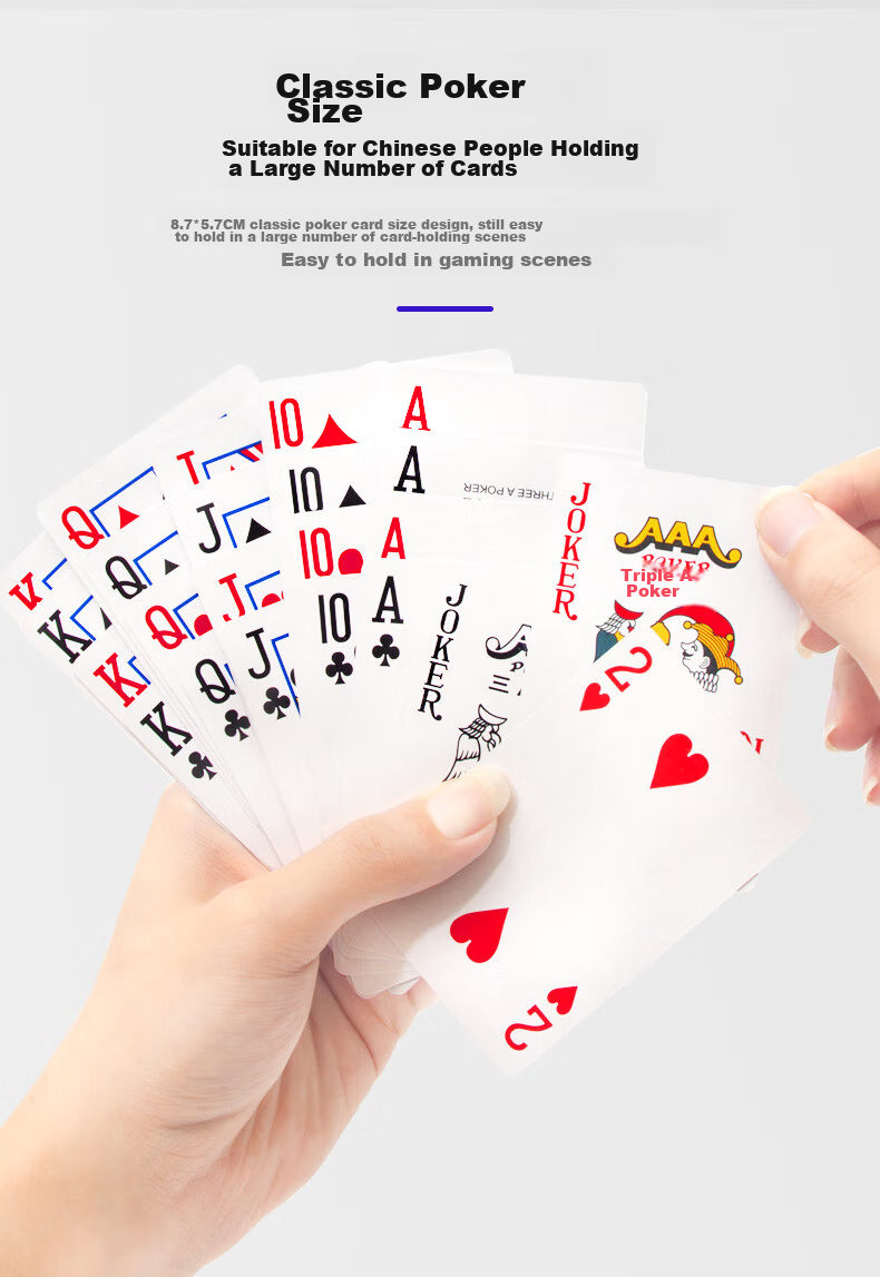 AAA Playing Cards, Warm Fragrance Pattern, Large Print, Thickened, Durable, Tabletop Card Game, 10 Decks, 2021 7