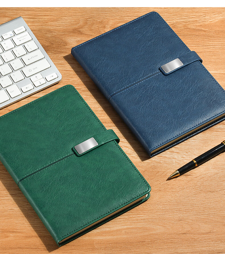 SHEN SHI A5 Business Notebook with Magnetic Clasp, Office And Student Stationery, Diary, Draft Book, Journal, Customizable, 100 Sheets, 25-588 Brown-Red, 1 Book 13