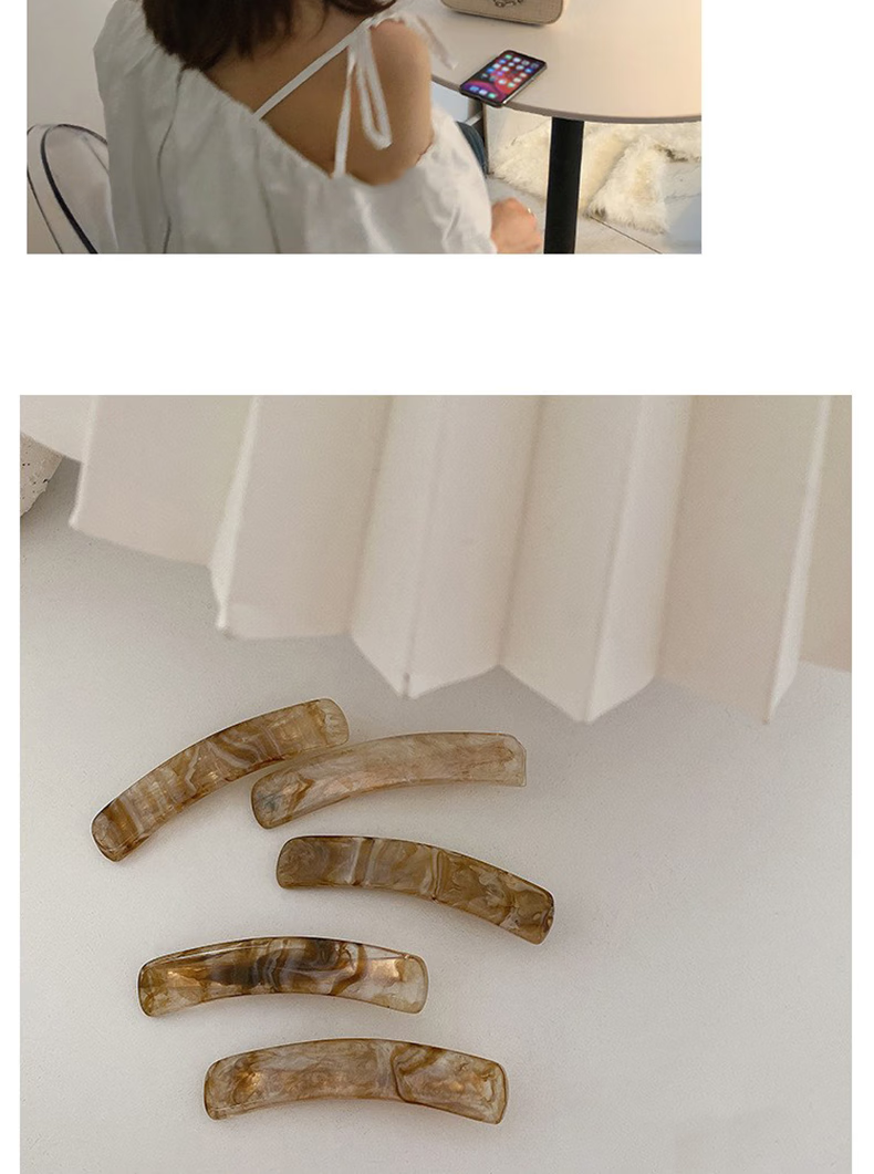 Xiangwan Hair Clip, Acrylic Duck Bill Clip, Straight Bangs Hairpin, Women's Top Side Bangs Clip, Hair Accessory 7