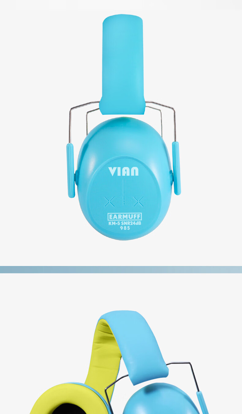 VIAN Noise-Cancelling Earplugs, Sleep-Specific Headphones, Super Soundproof Headgear, 985 Earplugs 10