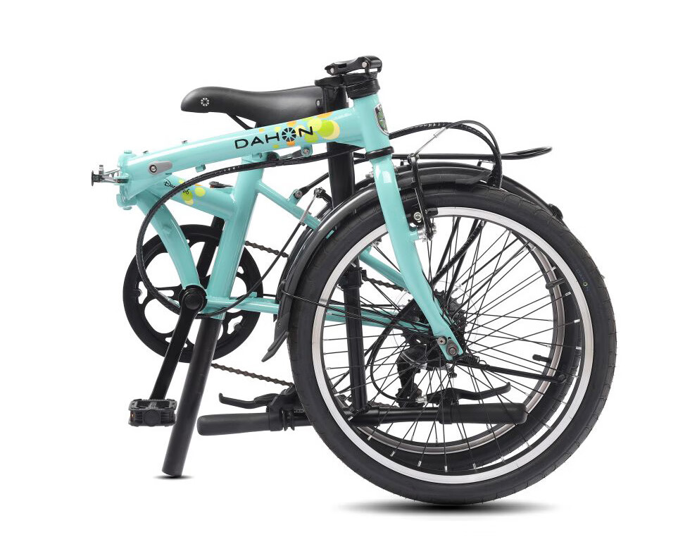 DAHON Folding Bicycle, 20-Inch Ultra-Light, 6-Speed Commuter Folding Bike HAT061, Orange 12