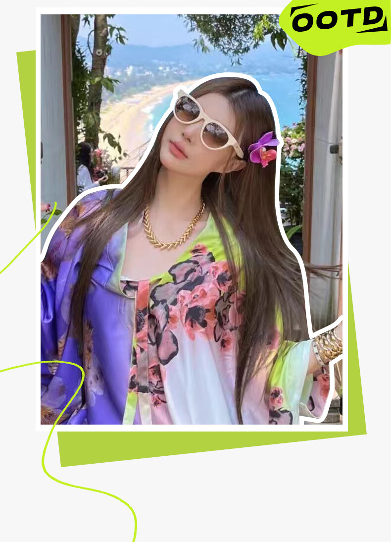 LOHO New Women's Sunglasses 2026, Polarized UV Protection Sunglasses, Retro Round Frame, High-End Eyewear 3