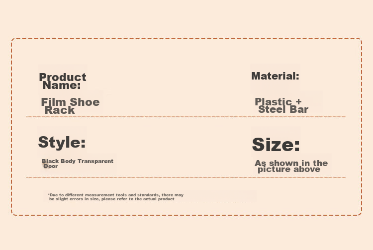 Anerya Simple Shoe Cabinet Entryway Shoe Rack Multi-Layer Dustproof Hallway Plastic Storage Resin Assembly One Column Four Layers 9
