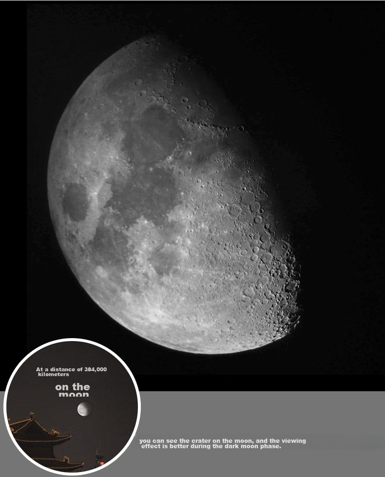 SAGA Sniper Monocular Telescope, High-Definition High-Magnification Military Binoculars with Night Vision, 100km Professional Birdwatching And Moon-Gazing Scope for Scenery Viewing 25
