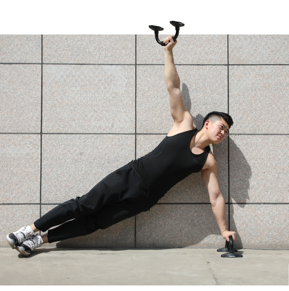 PROIRON Puli'ai Push-Up Stand, Home Fitness Multi-Functional Thickened Steel Frame, Non-Slip And Detachable 10