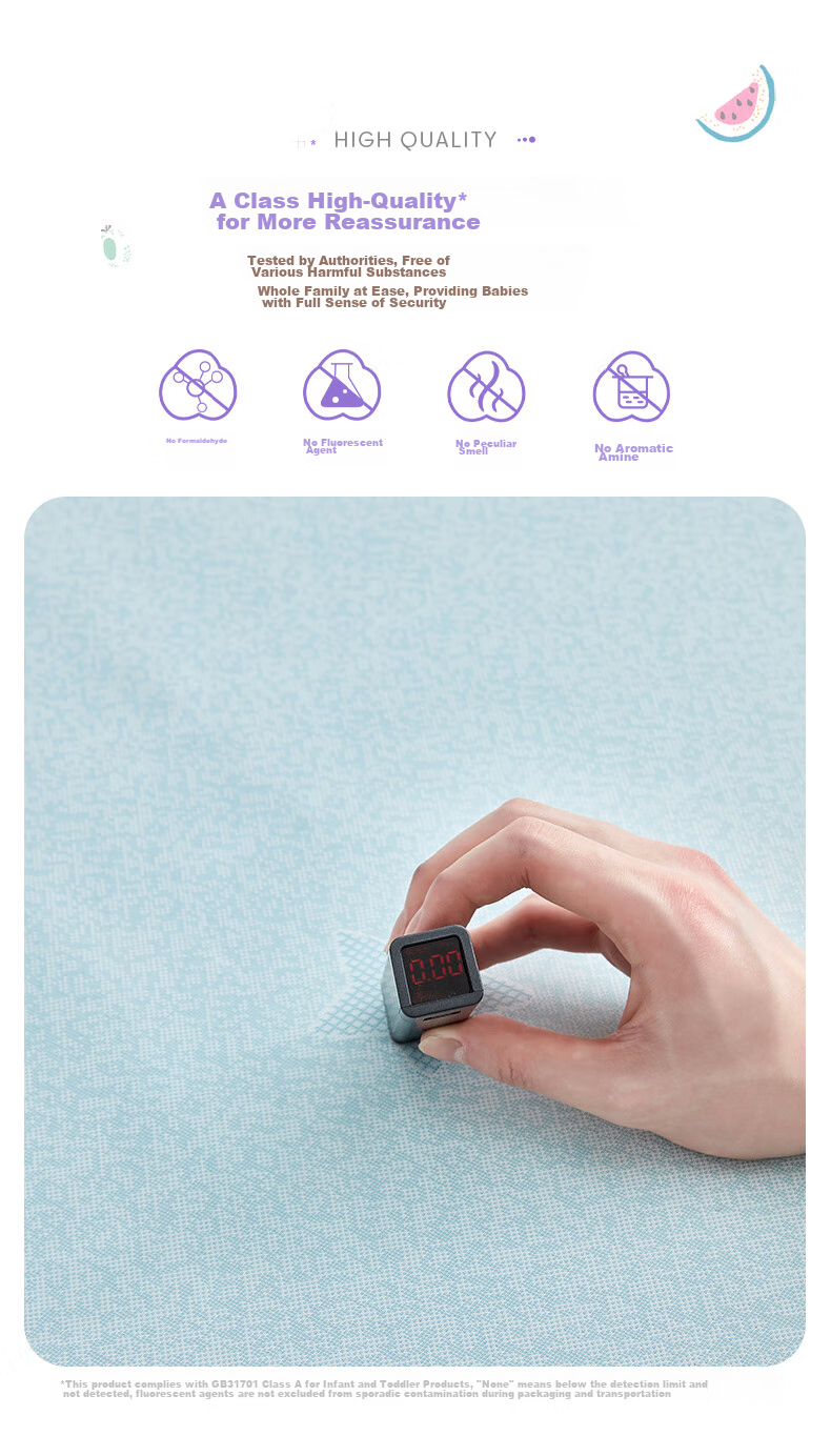 Luolaikids Cooling Mat Pillowcase Single Pack Baby Grade A Washable Antibacterial Mite-Resistant Ice Silk Pillow Cover 48*74cm 3