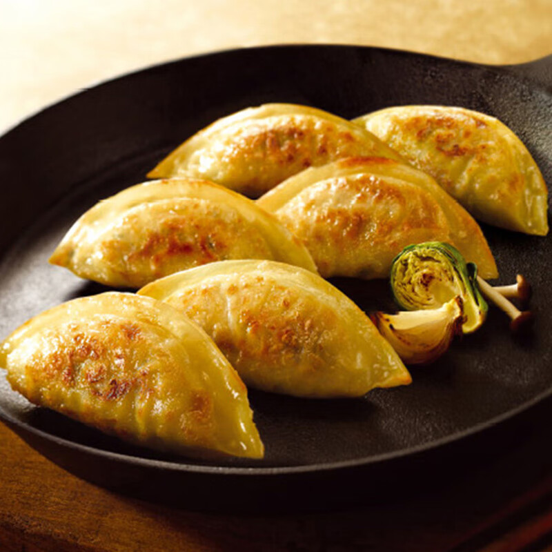 必品阁（bibigo）脆皮煎饺 韩式传统640g 约25只 锅贴水饺早餐开学季饺子速冻