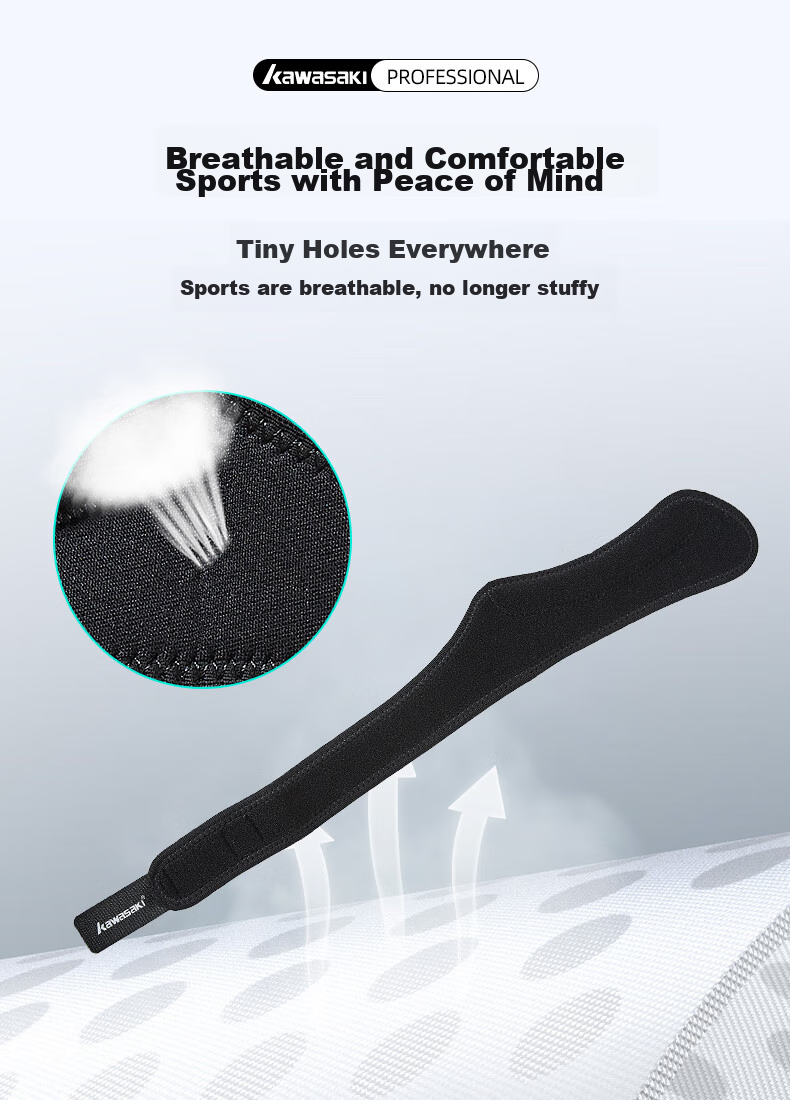KAWASAKI KF-3403 Patellar Strap, Single Pack, Sports Protective Gear for Badminton, Basketball, And Running 5