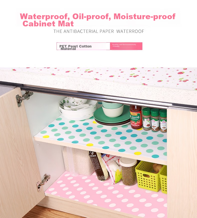Gongxun Kitchen Oil-Proof Sticker, Stove Countertop Film, Drawer Liner, Self-Adhesive Wallpaper, Jazz White, 0.6*10 Meters 2