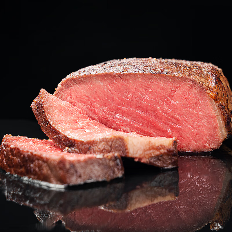 小牛凯西菲力原肉整切调理牛排盒装含酱包600g儿童牛扒阿根廷牛肉烧烤早餐