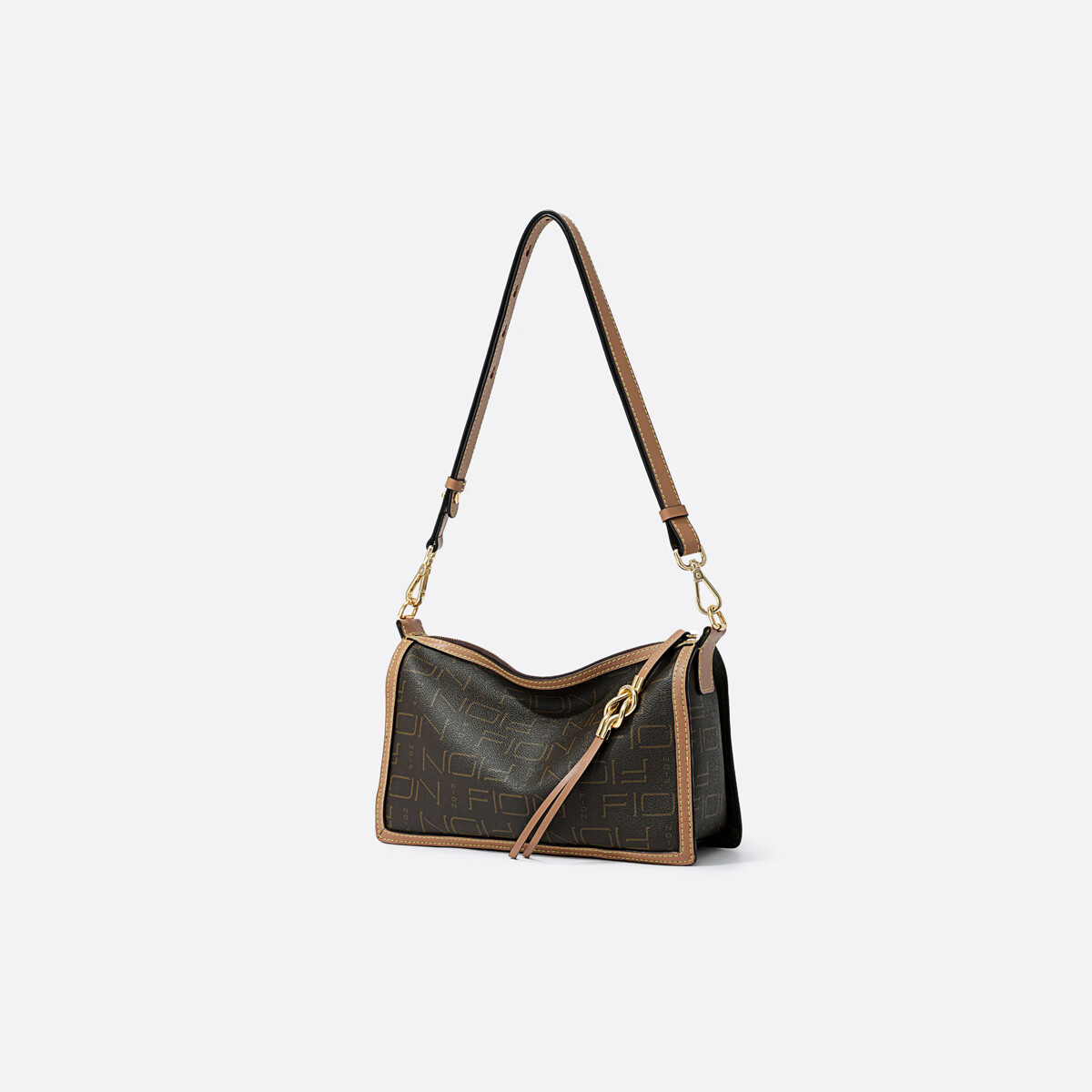 FION Classic Floral Pattern Handbag, Commuter Bag for Women, Shoulder Crossbody Bag, Valentine's Day And Birthday Gift