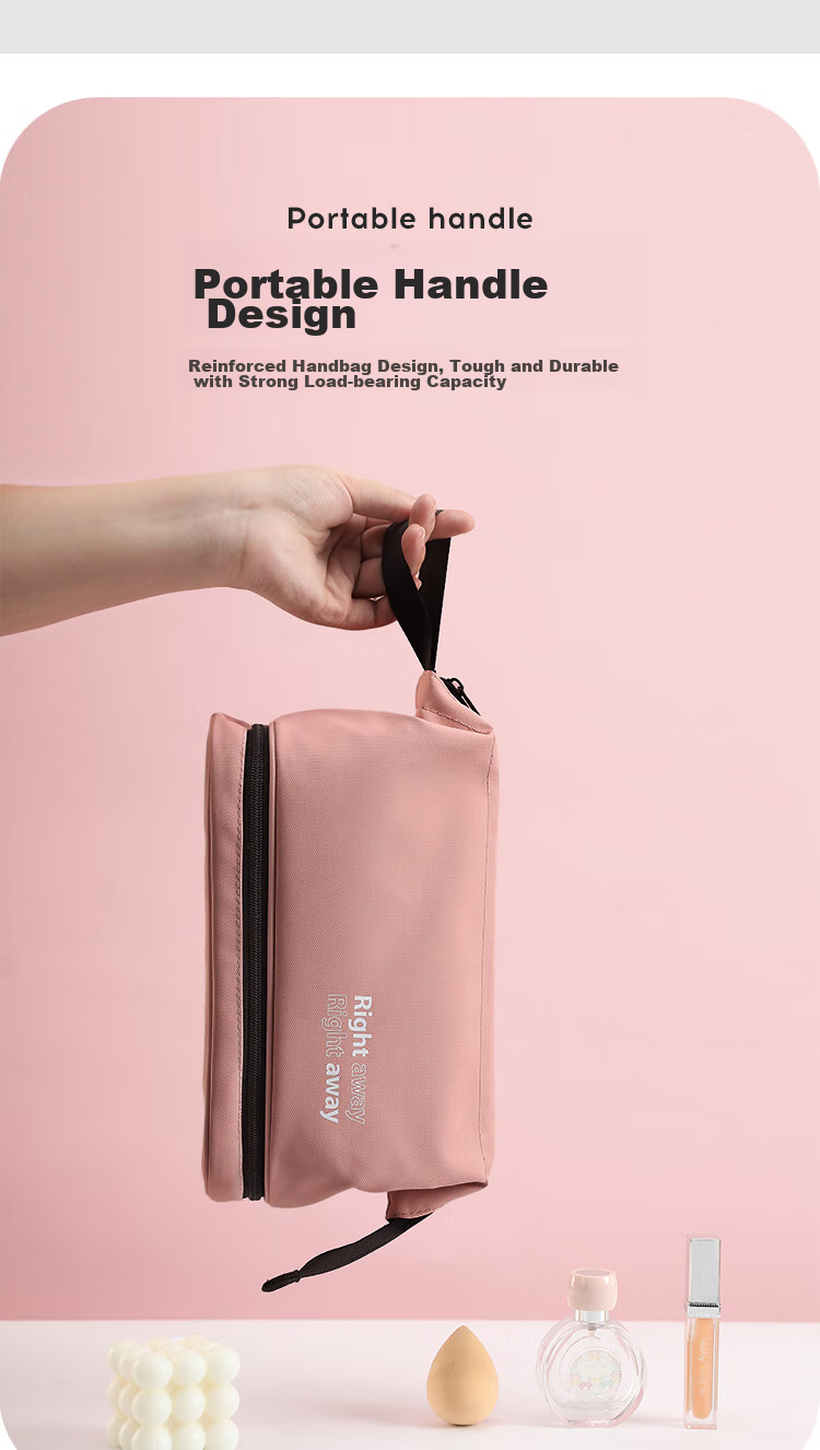 Lehuolvxing Portable Cosmetic Bag for Women, 2026 New Stylish Design, Large Capacity Toiletry And Skincare Organizer, High-End Storage Pouch 14