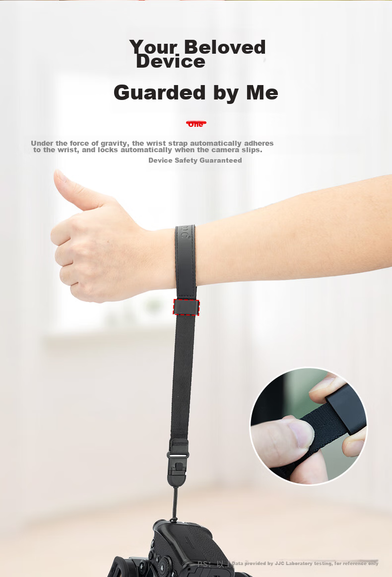 JJC Camera Wrist Strap, Quick-Release Wrist Strap, Suitable for Canon R50 R10 R6 Second Generation, Nikon Z50 Z30 Z5, Sony A7M4 A7C2, Fuji DSLR Mirrorless Camera Accessories 5