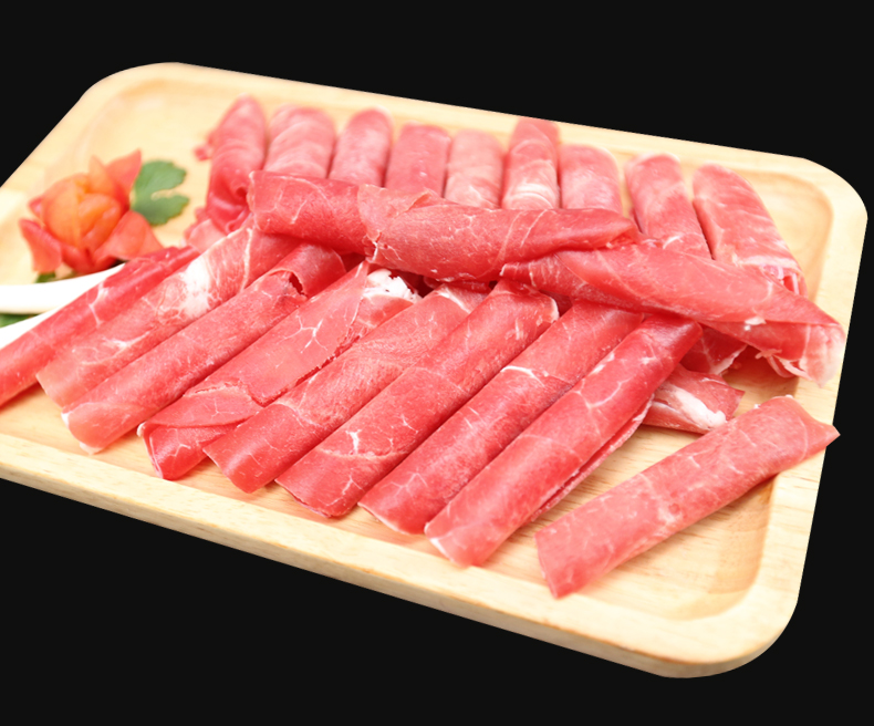 汇柒鲜肉片火锅涮锅食材羔羊后腿肉片380g袋