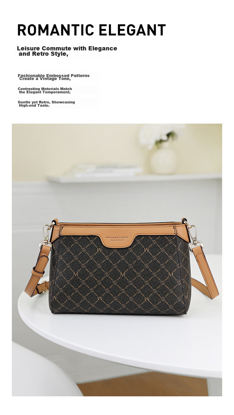 MEXICAN Handbag for Women, 2026 Light Luxury Versatile Shoulder Crossbody Bag, Tote Bag, Valentine's Day Gift for Wife Or Girlfriend 2