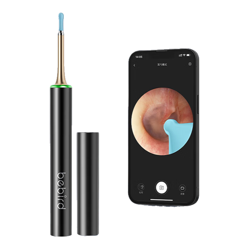 Bebird Visual Ear Pick, Ear Spoon, Acne Extractor, Multi-Functional Hummingbird High-Definition Endoscope Ear Cleaning Tool T15