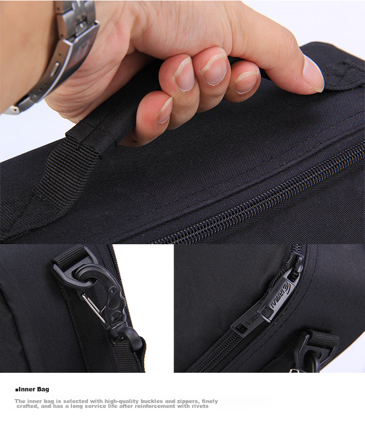 EIRMAI R201 Compatible with DJI AIR3/3S And Mavic 3 Pro Camera Safety Case, Multifunctional Storage Accessory Bag, Drone Handheld Case, Shoulder Bag, Sand Color 22