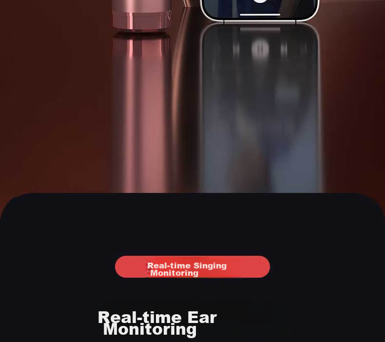 Hifier X17 Wireless Bluetooth Microphone Speaker All-In Phone Mic with AI Sound Enhancement for Home KTV Indoor Outdoor Karaoke Live Streaming Hosting Portable Microphone Long Battery Life Live Streaming Equipment 7